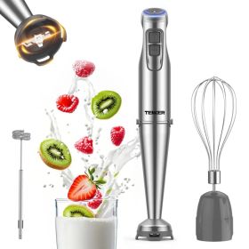 Stainless Steel Stick Blender With 12-Speed