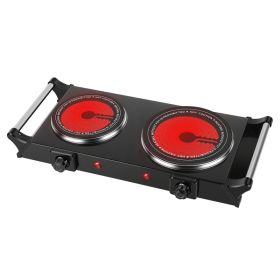 Electric Double Burner Portable Heating Hot Plate