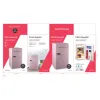 Pink retro single door fridge 3.2CUFT