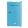RETRO BLUE MINI FRIDGE 3.2CUFT W/BOTTLE OPENER