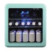 MINI RETRO GREEN BEVERAGE FRIDGE