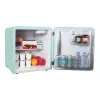 Retro small fridge W/MD GRN