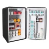 3.2CUFT RETRO BLACK FRIDGE