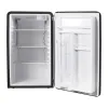3.2CUFT RETRO BLACK FRIDGE