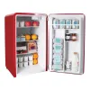 RETRO RED MINI FRIDGE 3.2CUFT