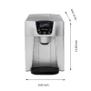 Ice maker with water dispenser