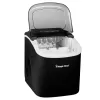 BLACK COUNTERTOP ICE MACHINE