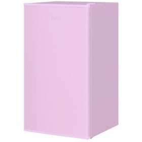 Pink Mini Fridge with Freezer,