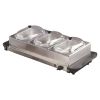TRPL BUFFET SRVR W/TRAY