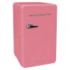 Pink retro single door fridge 3.2CUFT