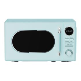 RETRO GREEN MICROWAVE 700W