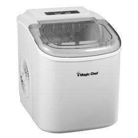 WHITE ICE MAKER FOR COUNTERTOP