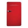 RETRO RED MINI FRIDGE 3.2CUFT