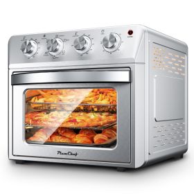 27.5QT 6-in-1 Air Fryer Toaster Oven, 6-Slice