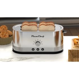 4-Slice Toaster, (Option: Silver)