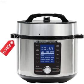 Pressure Cooker, Multi-functional Pot, Cooking Pot (Option: 6 Quarts)