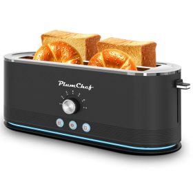 4-Slice Toaster, (Option: Black)