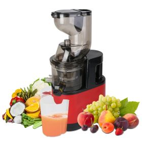 1Pc Cold Press Juicer Machine 300W (Color: Red)