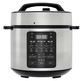 9 In 1 Electric Pressure Cooker (Option: Stainless Steel small)